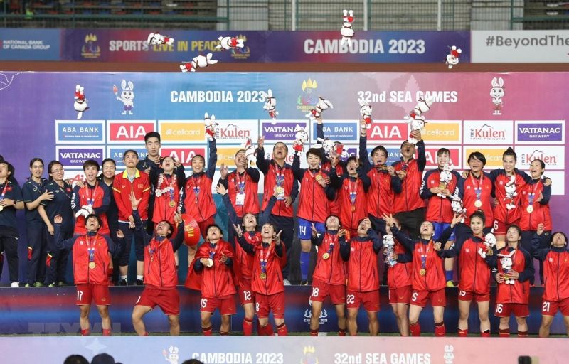 Ấn tượng với số lần vô địch SEA Games bóng đá nữ Việt Nam